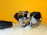 A photo of the mineral cassiterite