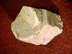 A photo of the mineral feldspar